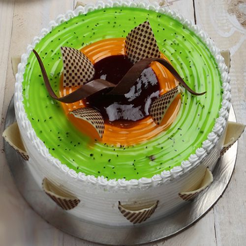 Ice Kiwi Cake (1.5kg) in Delhi at best price by Yummy Cake - Justdial