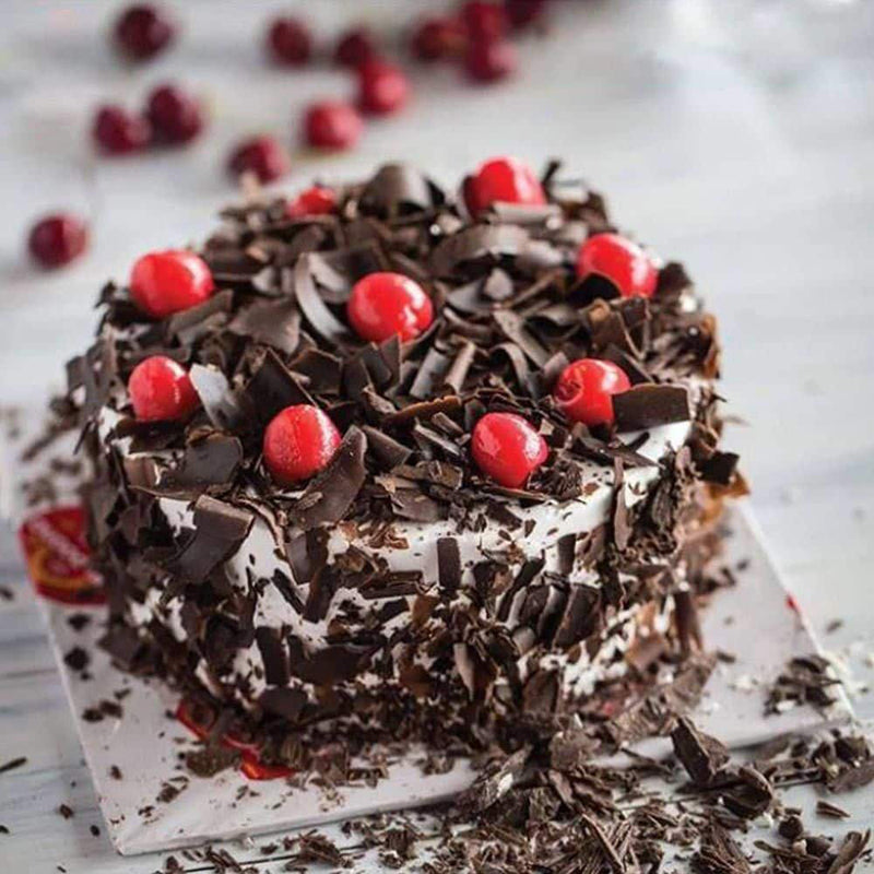 Send Fresh baked irresistible Red Velvet Half Kg Cake - Infnity Gift Shop