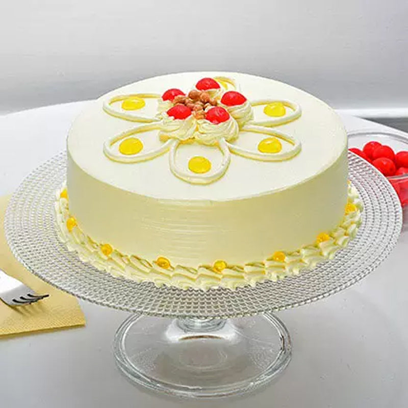 White Rose Cake Half Kg Chocolate – Surprise Habesha