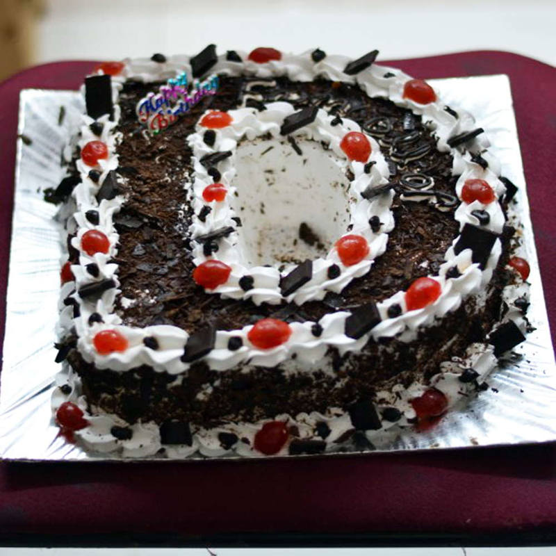 Buy Buttercream Number/Letter Cake | Order Online in Mumbai | Toujours