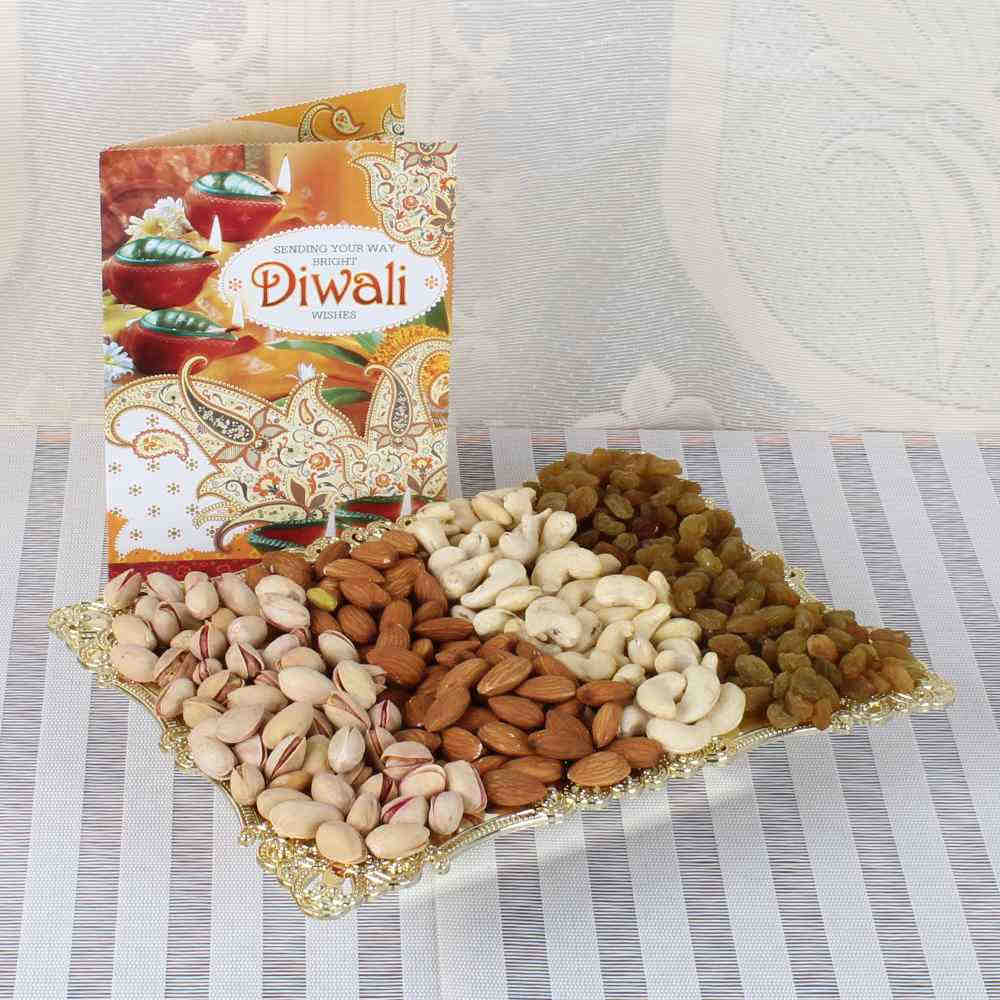 HyperFoods Diwali Gift hamper Round Green Box with Basic Dry fruit &  Choclates Combo Price in India - Buy HyperFoods Diwali Gift hamper Round  Green Box with Basic Dry fruit & Choclates