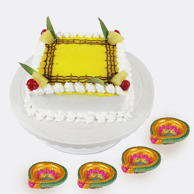 Triple Pineapple Luau Cake {contributor Julie}