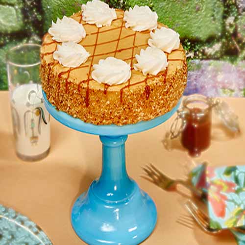 Eggless Butterscotch Cake - Cake Connection| Online Cake | Fruits | Flowers  and gifts delivery